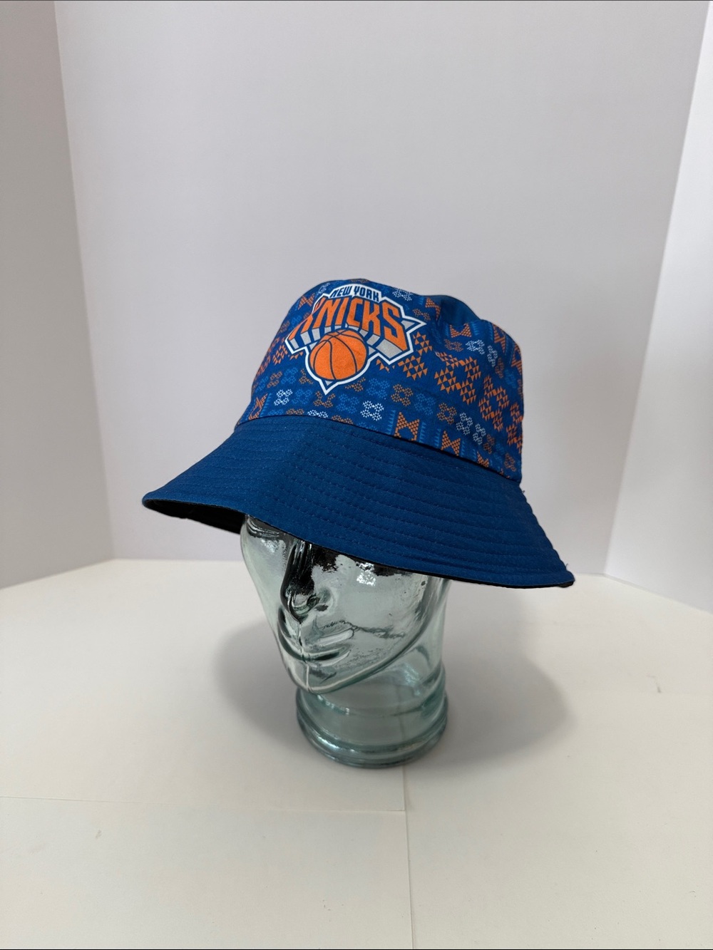 New York Knicks Blue Orange Bucket Hat